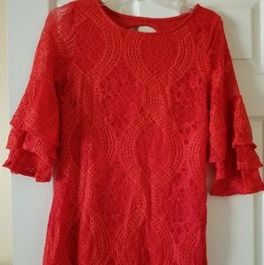 Francesca's Red Dress